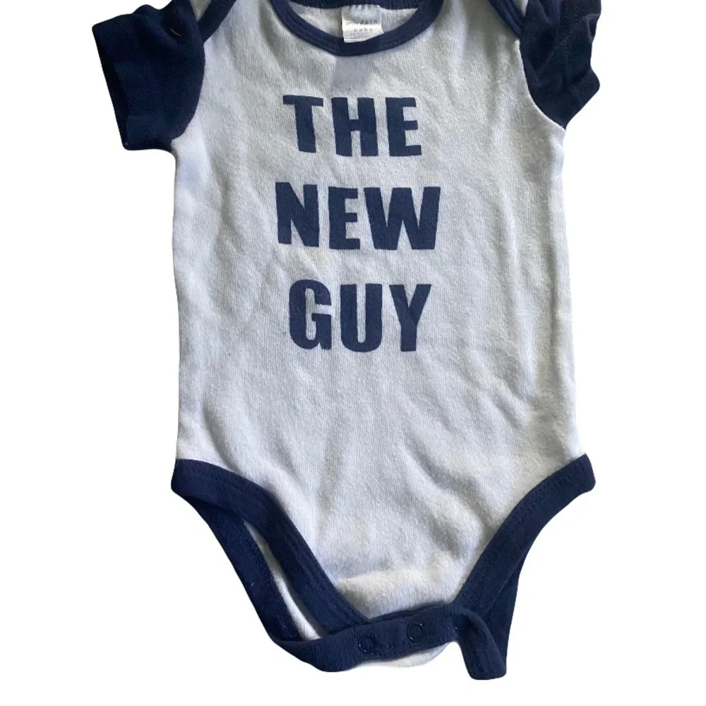 Navy and White Kids One Piece boys 3-6 months